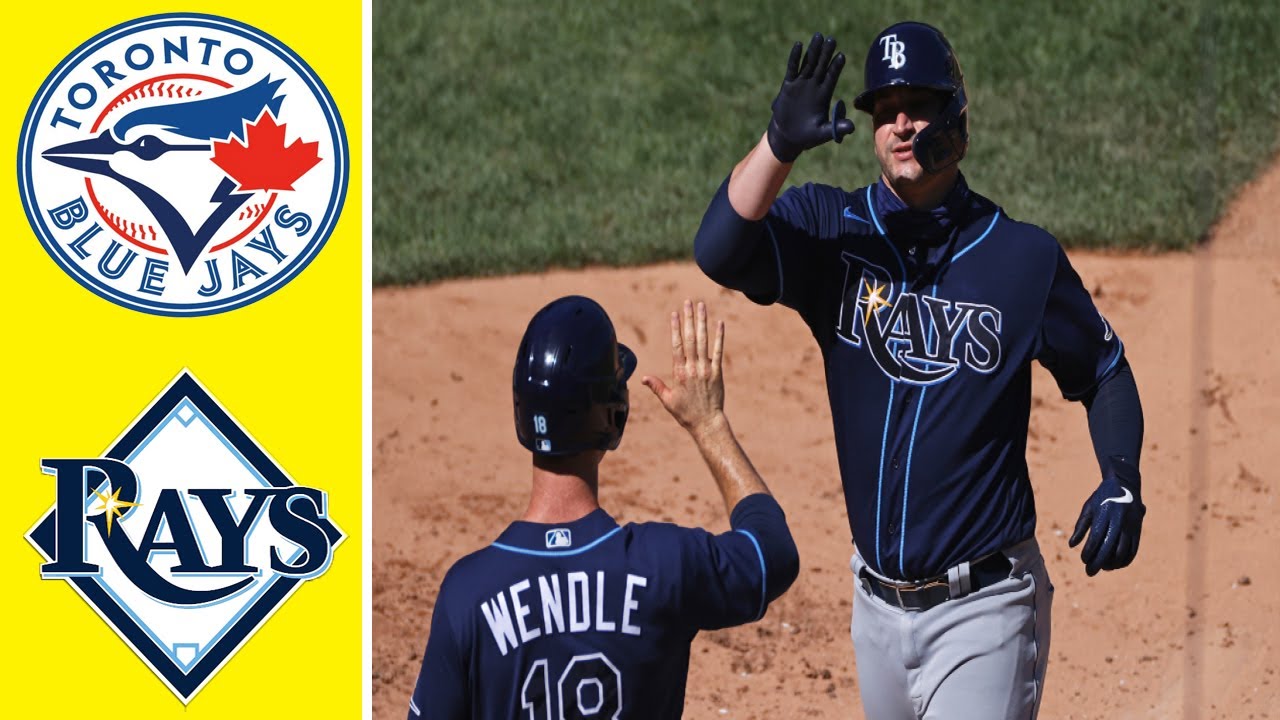 8 21 toronto blue jays vs tampa bay rays highlights home run mlb